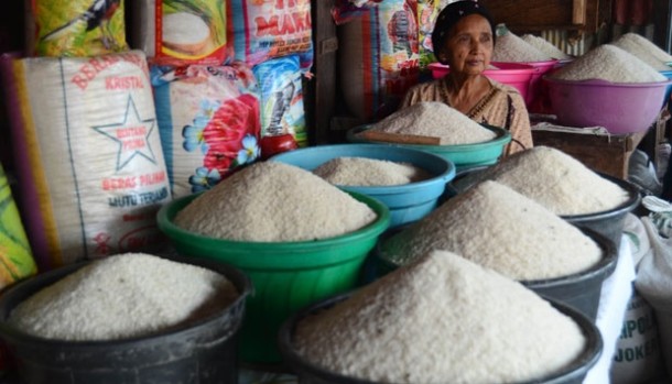 Pedagang beras | ilustrasi/ist