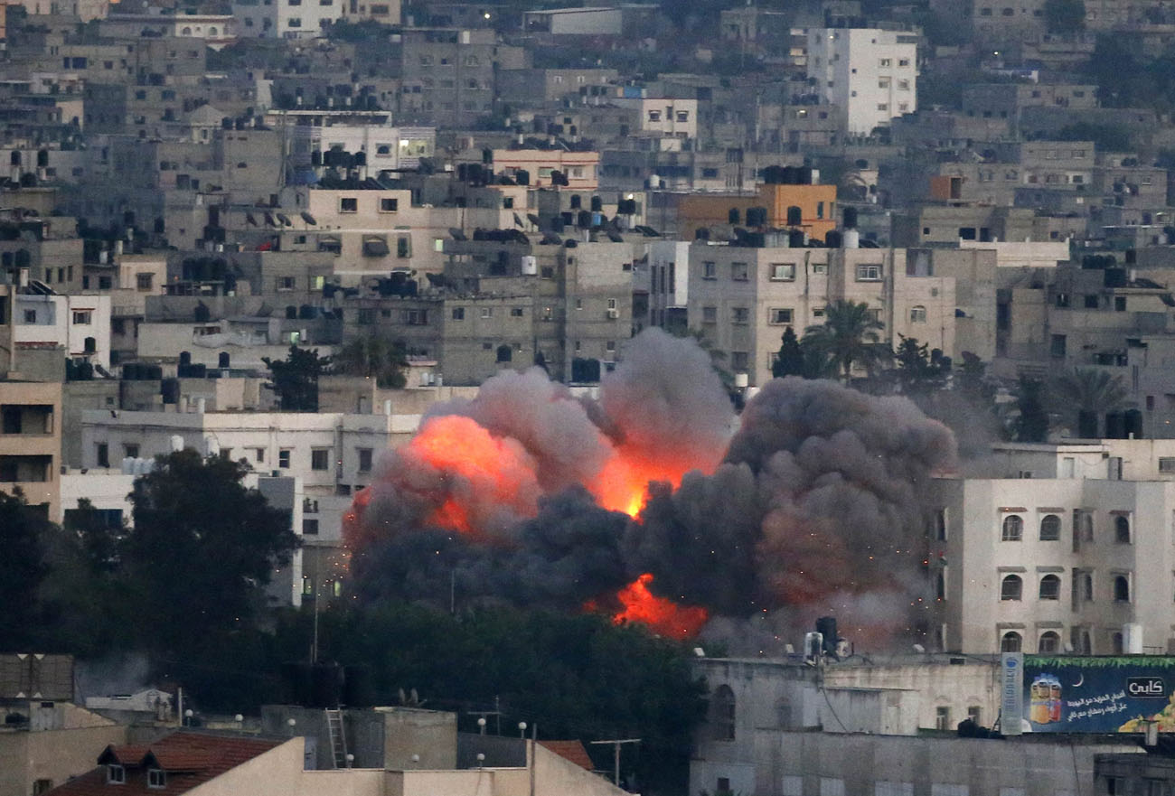 Ledakan di Jalur Gaza, Diduga dari Rudal Israel