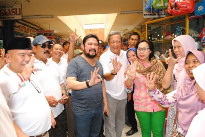 Gunadi dan Jamal Mirdad  kunjungi Bandarjaya Plaza | Raeza/jejamo.com