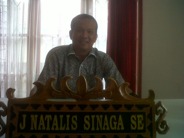 J Natalis Sinaga, Wakil Ketua I DPRD Kabupaten Lampung Tengah | Raeza/jejamo.com