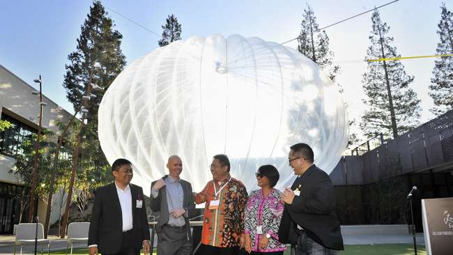 Balon Internet Google Segera Mengudara di Indonesia