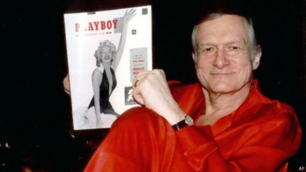 Hugh Hefner pendiri dan pemimpin redaksi majalah Playboy | AP