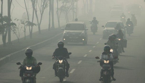Kabut Asap Mulai Terpantau Di Lampung Tengah