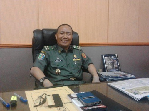 Penjabat Bupati Lampung Timur Tauhidi. | Widya/Jejamo.com