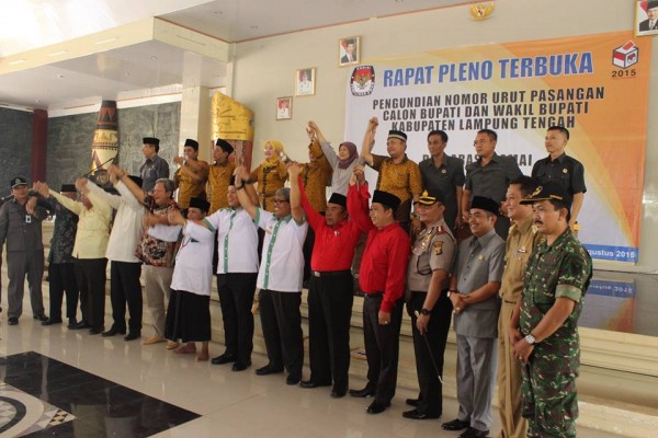 KPU Lampung Tengah Gelar Debat Kandidat pada 10 November 2015