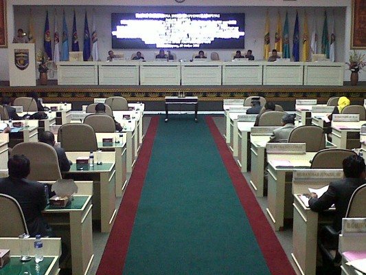 Rapat Paripurna DPRD Lampung Bahas Pemekaran Lampung Tengah