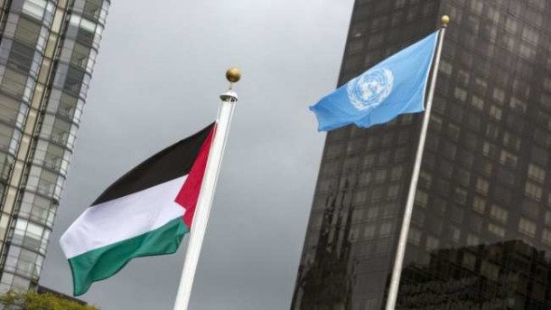 Bendera Palestina Berkibar di Markas PBB