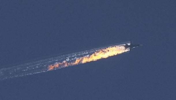Jet Tempur Rusia Ditembak Jatuh Militer Turki