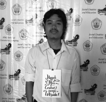 Pendiri komunitas Sosreb Unila, Wahyu Umpu Dalom. | Andi/Jejamo.com