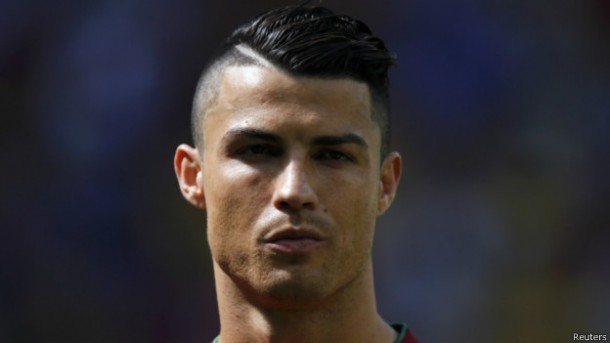 gaya rambut C Ronaldo