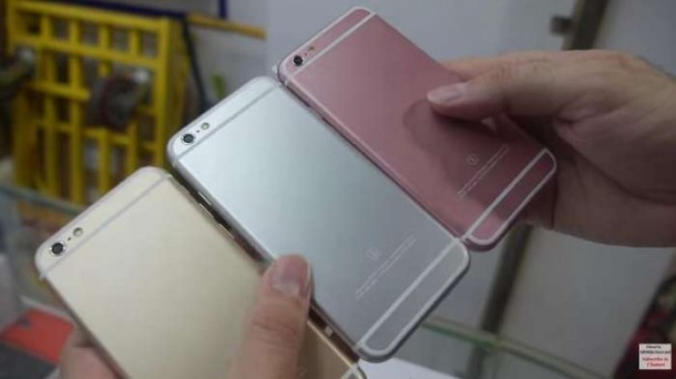 Belum Dua Bulan Dipasarkan, Tiruan iPhone 6s Sudah Muncul di Cina