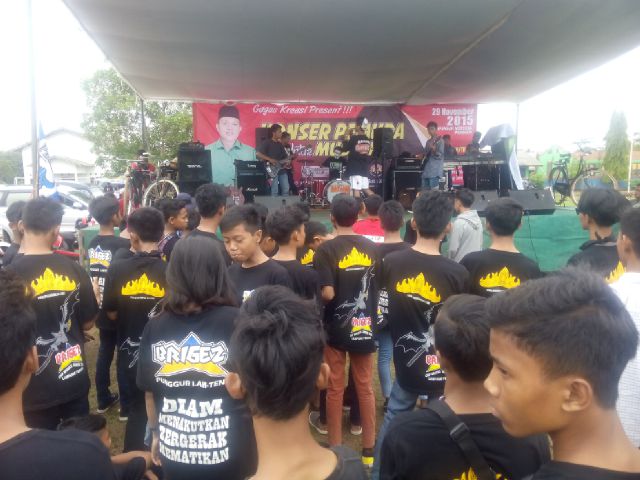 Pemuda Lampung Tengah Persembahkan 'Konser Pemuda' untuk Mustafa