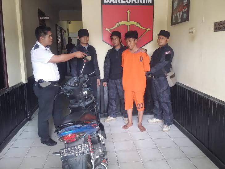 Asyik Nongkrong, Residivis Curat Lampung Selatan Diciduk Polisi