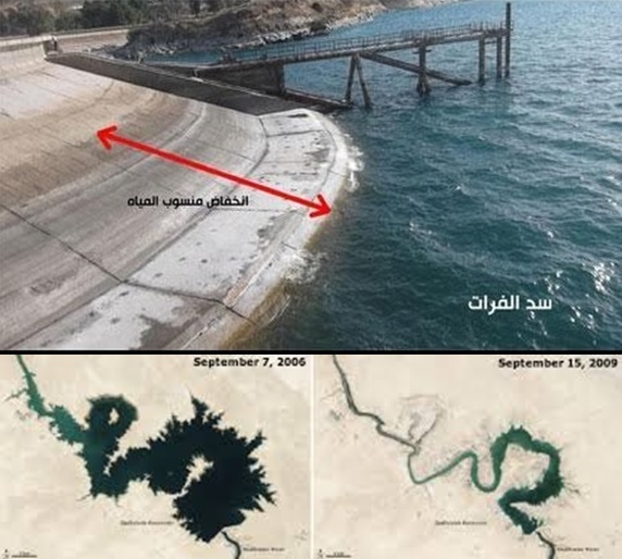 Sungai Eufrat terus mengering dan menjadi tanda-tanda kiamat berdasarkan hadist Rasulullah. | eramuslim.com