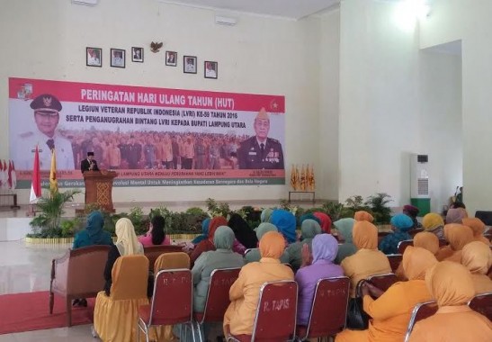 Lampung Utara Peringati HUT LVRI Ke-59