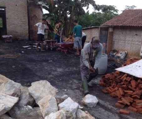 Korban Kebakaran Rumah di Natar: Terima Kasih Kepada Masyarakat Yang Sudah Membantu