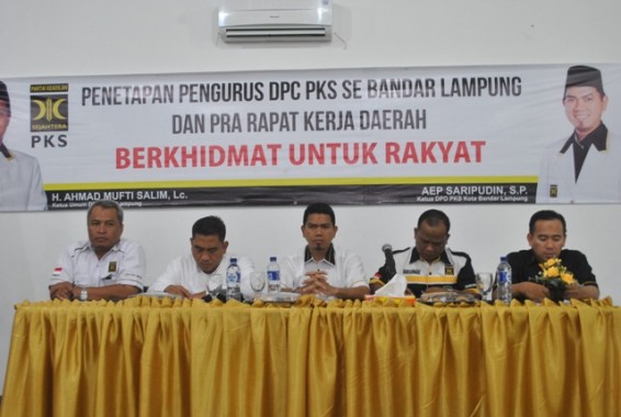 DPD PKS Kota Bandar Lampung Gelar Prarakerda