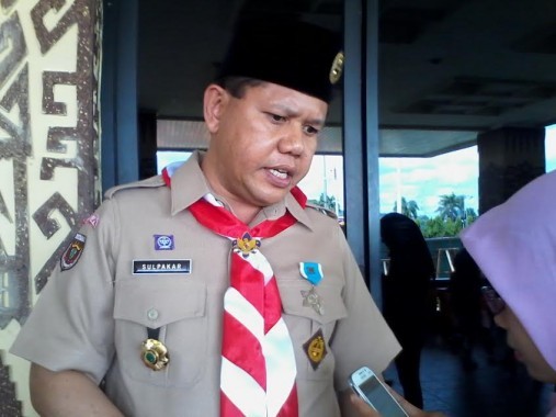 Penjabat Wali Kota Bandar Lampung Sulpakar. | Sigit Sopandi/Jejamo.com