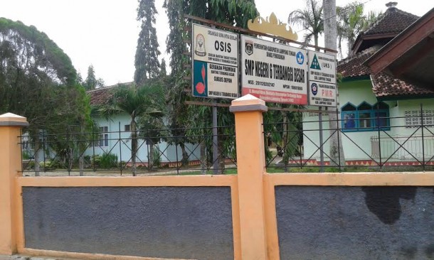 SMPN 6 Terbanggi Besar, Lampung Tengah | Adiran/jejamo.com