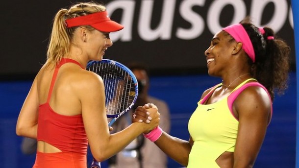 Takluk Ditangan Serena Williams, Sharapova Tersingkir dari Ajang Autralia Open