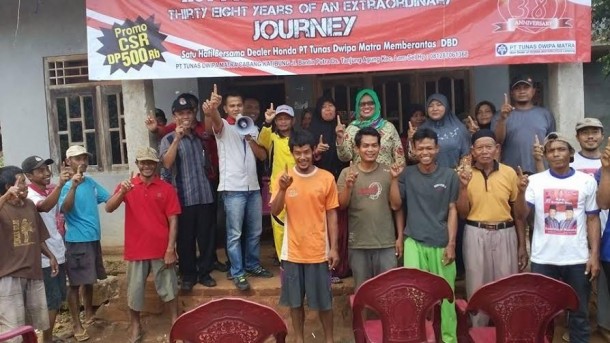 TDM Cabang Katibung Lampung Selatan Fogging 135 Rumah