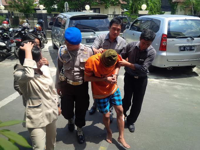 Pencuri dan Pemerkosa Ibu Rumah Tangga di Bandar Lampung Diciduk Polisi