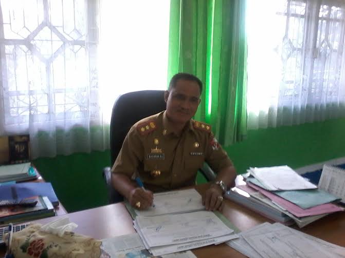 Kepala Dinas Kehutanan dan Perkebunan Lampung Utara H Basirun Ali SH MH | Mukkadam/jejamo.com 