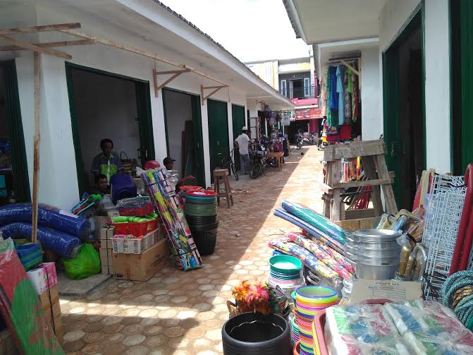 Pasar Pekalongan Lampung Timur Mulai Digunakan Pedagang