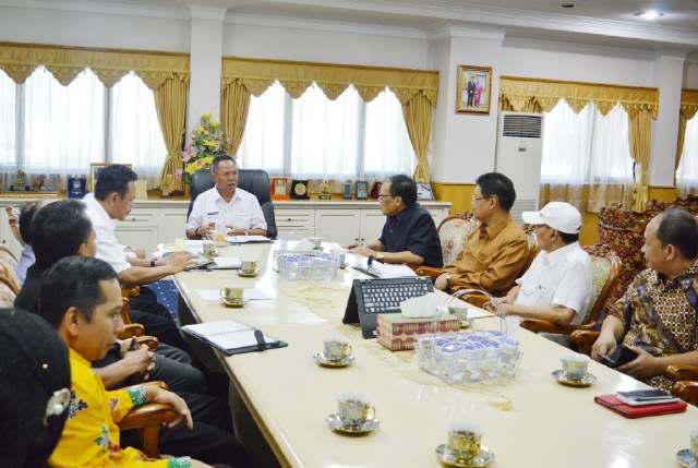 Wagub Lampung Terima Kunjungan Rektor Unila dan Tim Nawacita