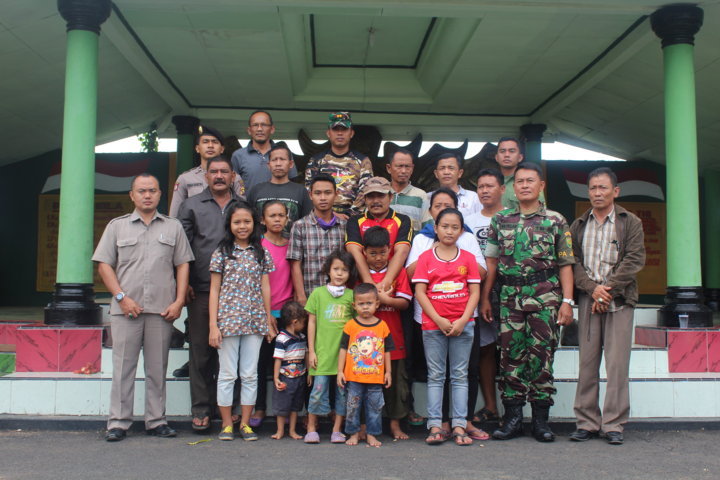 Dandim 0411/Lampung Tengah Dampingi Pemulangan 12 Anggota Eks Gafatar Asal Jambi