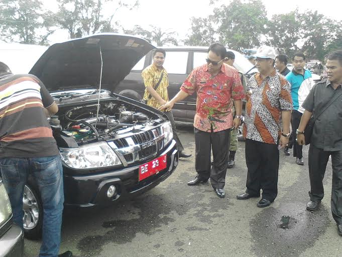 Cek Randis di Lampung Utara, Beberapa Kendaraan ‘Rusak’