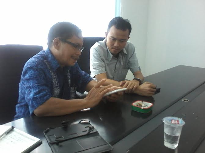 Kepala Biro Jejamo.com Buhairi Aidi Silaturahmi ke STIE Kotabumi