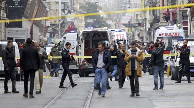 Istanbul Turki Kembali Diguncang Bom Bunuh Diri