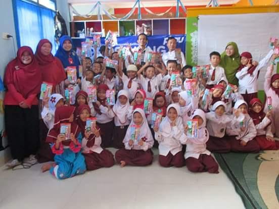 Dukung Keluarga Berdaya, PKPU Lampung Gelar Prosmiling di SD Tahfidzul Quran Daarul Huffazz