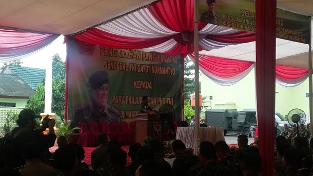 Panglima TNI: Dulu Penjahat Larinya ke Lampung, Sekarang ke Riau dan Jambi