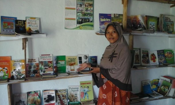 Griya Baca Komunitas Kampung Kidul Metro Butuh Tambahan Koleksi Buku