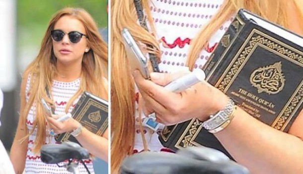 Mengaku Tertarik Pada Islam, Lindsay Lohan Pelajari Alquran