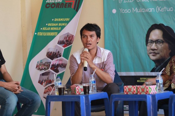 Ketua AJI Bandar Lampung Yoso Muliawan. | Ist  