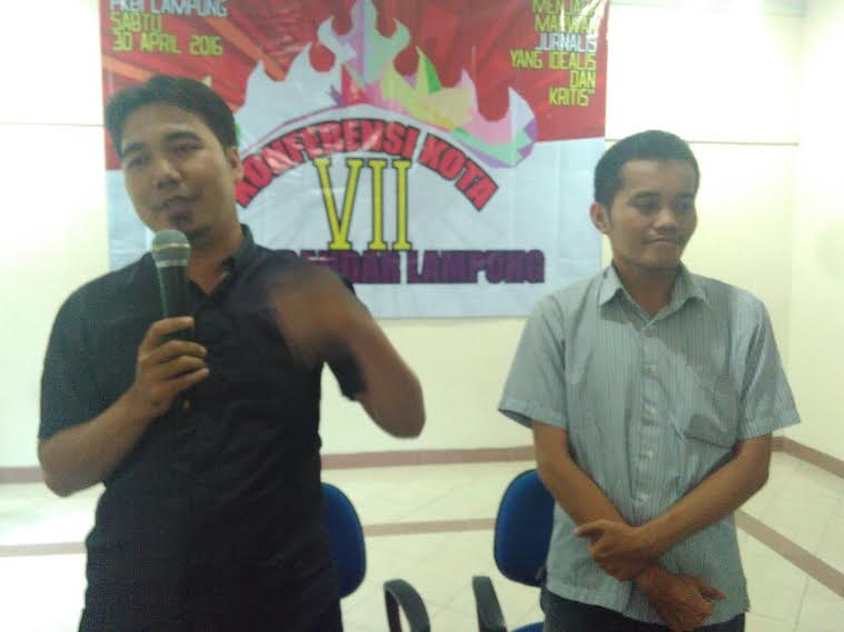Breaking News: Padli Ramdan Resmi Pimpin AJI Bandar Lampung