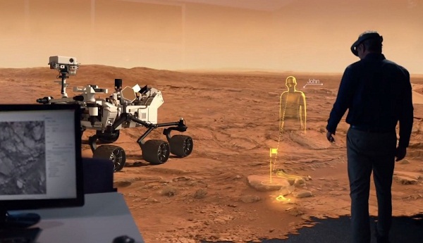 Teknologi  OnSight memudahkan penjelajahan ke planet Mars. | technobuffalo.com 