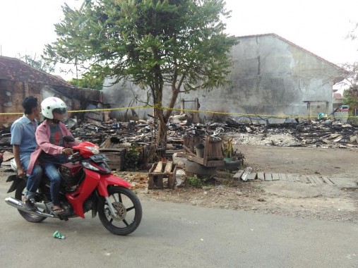 Linda Hariani Pasrah Rumahnya di Jalan Antasari Bandar Lampung Musnah Terbakar