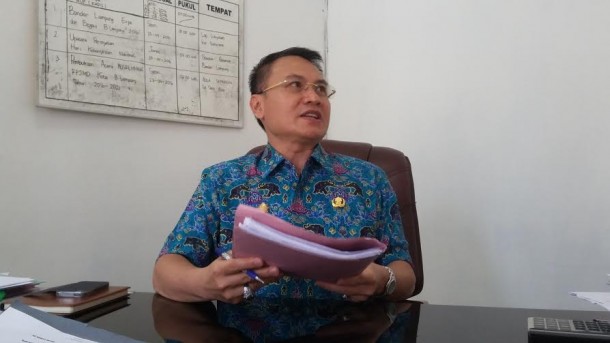 - Kepala Dinas Kependudukan dan Catatan Sipil (Disdukcapil) Kota Bandar Lampung Henry Iswandi | Tama/jejamo.com