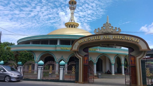 Masjid Al Hikmah di Bandar Lampung. | Ikhsan