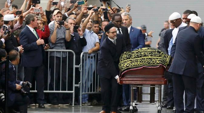 Pidato pada Pemakaman Muhammad Ali, Rabi Yahudi Ini Minta AS Wujudkan Pemerintahan Palestina