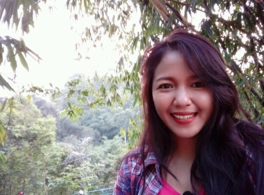 Reporter Cantik Lampung Boenga Mandalawangi, Suka Menulis Kisah Inspiratif