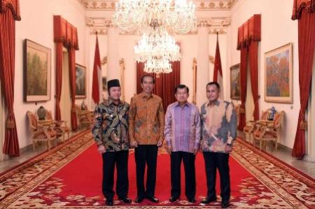 Zainudin Hasan-Nanang Ermanto Ikuti Pengarahan Presiden Joko Widodo
