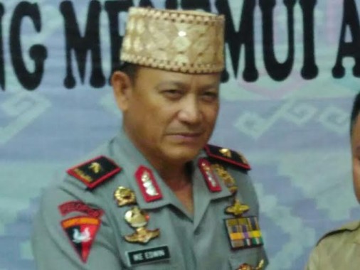 Kapolda Lampung Brigjen Ike Edwin. | Jejamo.com