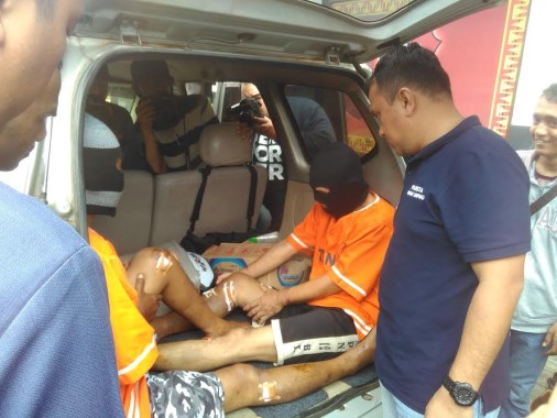 Tekab 308 Polresta Bandar Lampung Ringkus Penjahat Spesalis Kempes Ban Mobil