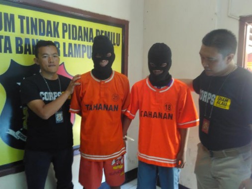 Tekab 308 Polresta Bandar Lampung Bekuk Kawanan Spesialis Pencuri Rumah Kosong