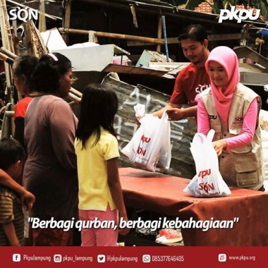 Ini 22 Cuitan PKPU Lampung Ajakan Supaya Daging Kurban Kamu Disalurkan Lembaga Ini